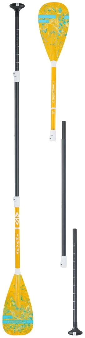 Aquatone Advant Carbon Hybrid Paddle Orange-Black