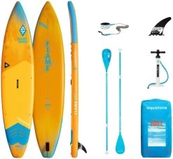 Aquatone Flame 12'6" Touring SUP Orange