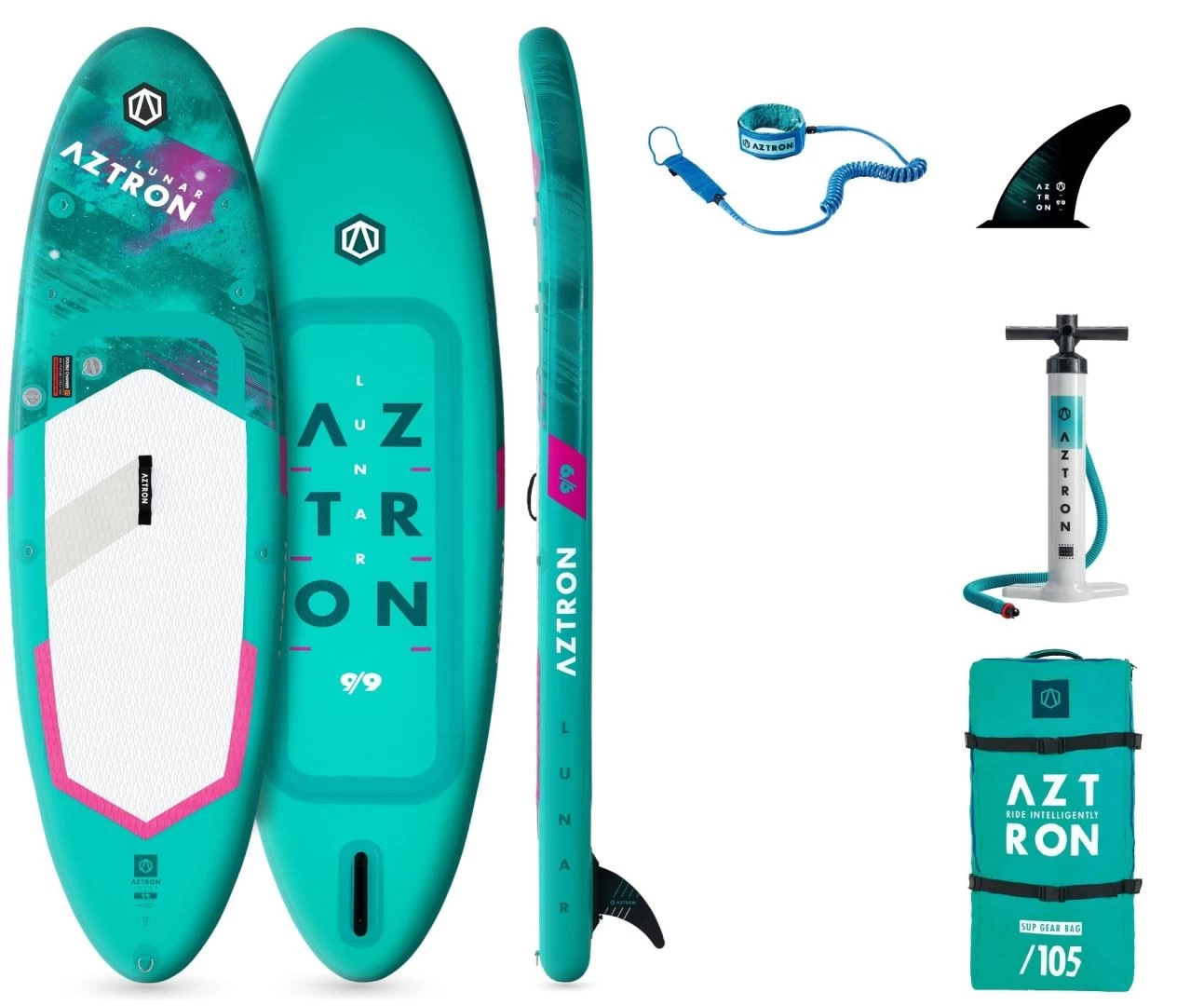 Aztron Lunar 2.0 All Round 9'9" Sup Only Green