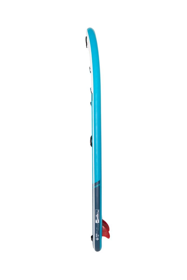 Red Paddle Co. Red Paddle Co 10'8 Ride MSL Inflatable SUP + Cruiser Tough Paddle White-Blue-Dark Blue - Afbeelding 4