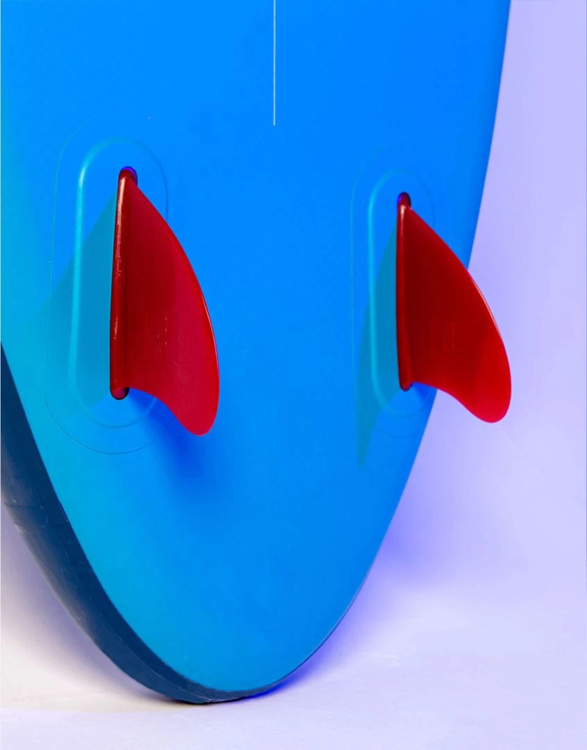 Red Paddle Co. Red Paddle Co 10'8 Ride MSL Inflatable SUP + Cruiser Tough Paddle White-Blue-Dark Blue - Afbeelding 7