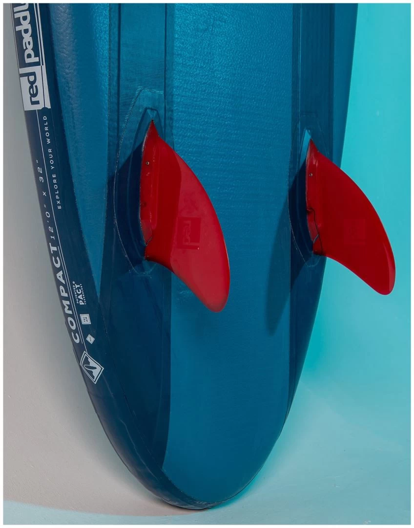 Red Paddle Co. Red Paddle Co 12'0 Compact MSL Inflatable SUP White-Teal-Dark Blue - Afbeelding 3