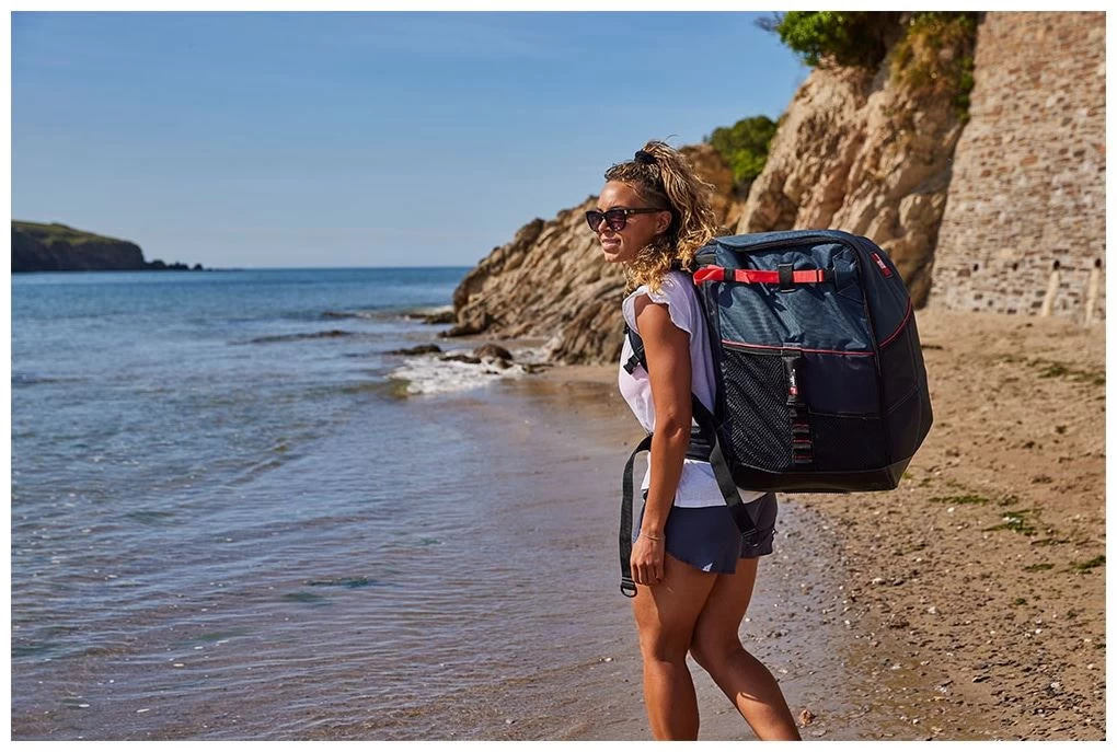 Red Paddle Co. Red Paddle Co 12'0 Compact MSL Inflatable SUP White-Teal-Dark Blue - Afbeelding 8