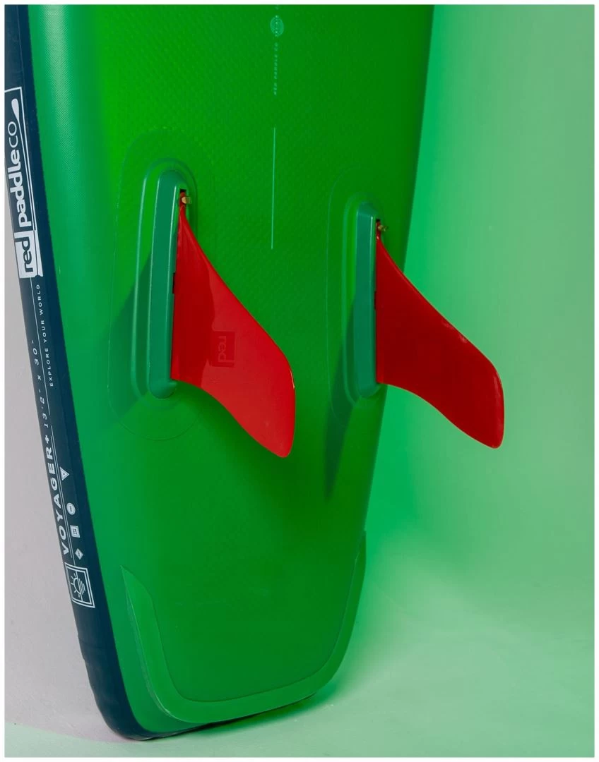 Red Paddle Co. Red Paddle Co 12'6 Voyager MSL Inflatable SUP White-Green-Dark Blue - Afbeelding 6