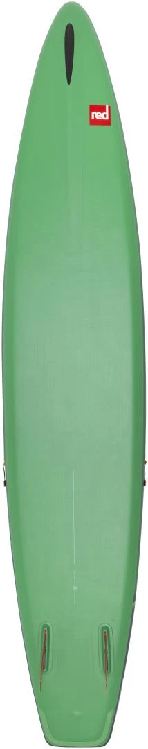 Red Paddle Co. Red Paddle Co 13'2 Voyager Plus MSL Inflatable SUP + Hybrid Tough Paddle White-Green-Dark Blue - Afbeelding 3