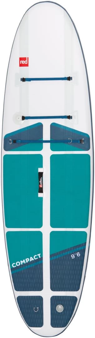 Red Paddle Co. Red Paddle Co 9'6 Compact MSL Inflatable SUP White-Teal-Dark Blue - Afbeelding 3