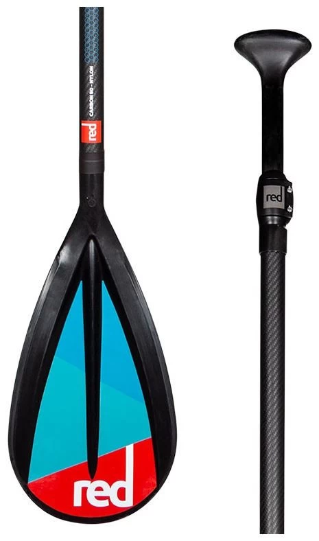 Red Paddle Co. Red Paddle Co Carbon 50 Nylon 3pc Adjustable SUP Paddle - Afbeelding 2