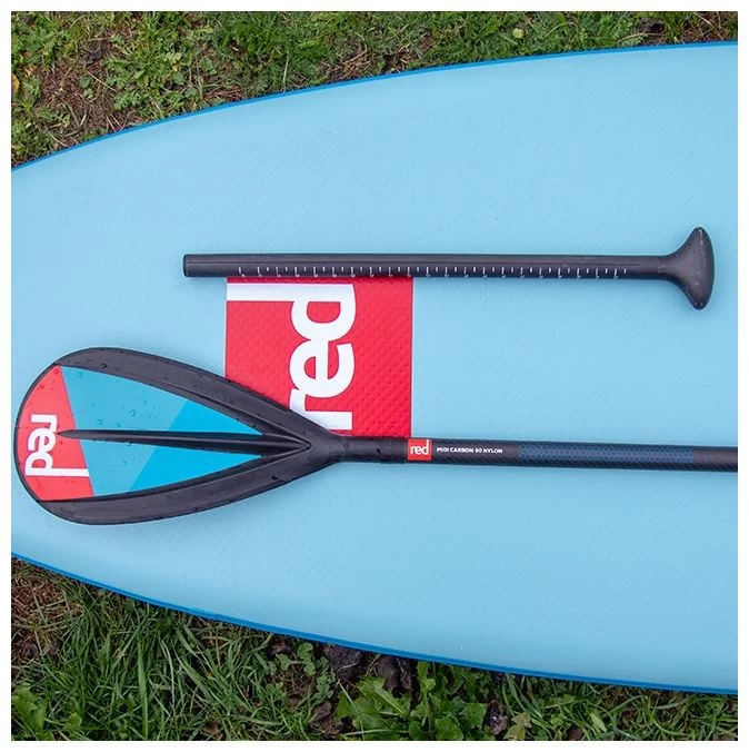 Red Paddle Co. Red Paddle Co Carbon 50 Nylon 3pc Adjustable SUP Paddle - Afbeelding 4