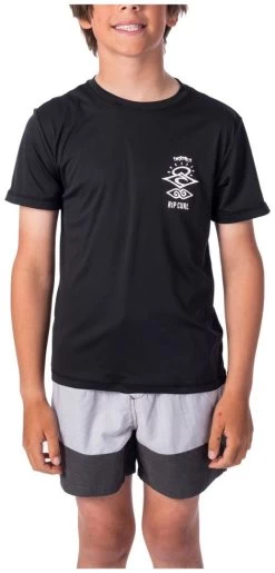 Rip Curl Boys Search Logo Short Sleeve
