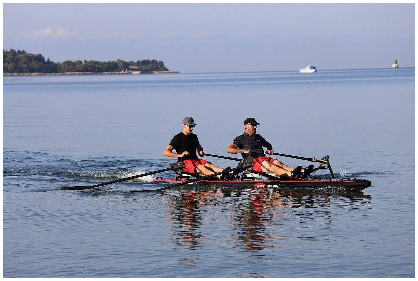 Row On Air 2 Persoons RowVista Yoke Flat + Dude 18' + 2P RowVista Riemen - Afbeelding 2