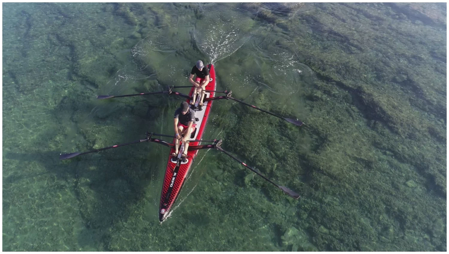 Row On Air 2 Persoons RowVista Yoke Flat + Dude 18' + 2P RowVista Riemen - Afbeelding 3