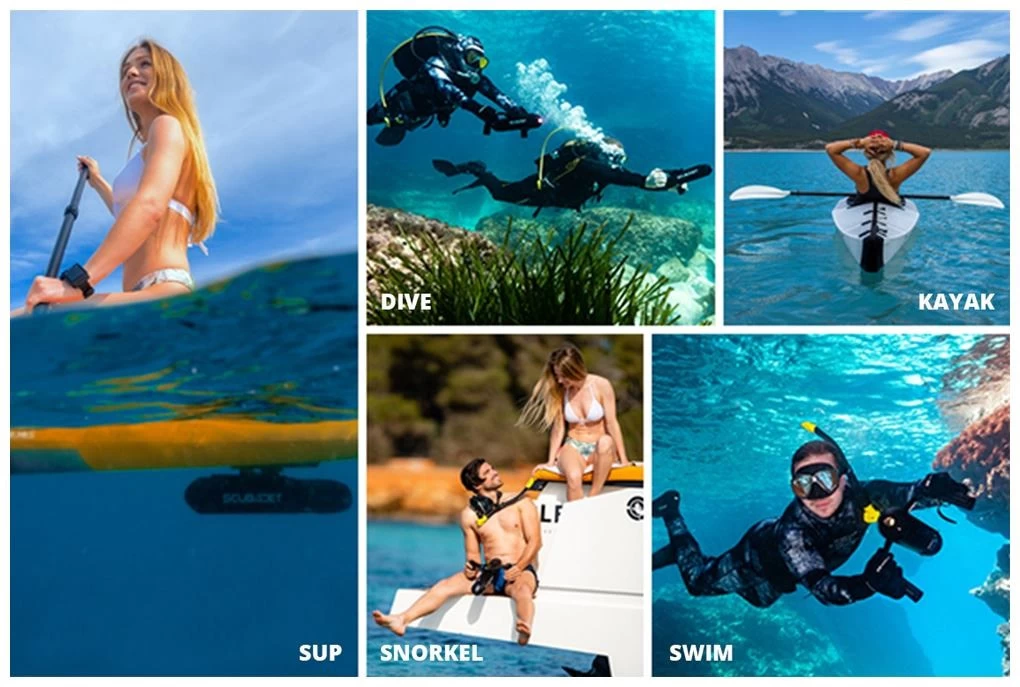 Scubajet PRO XR HD Overwater Kit (HD Series) Black - Afbeelding 4